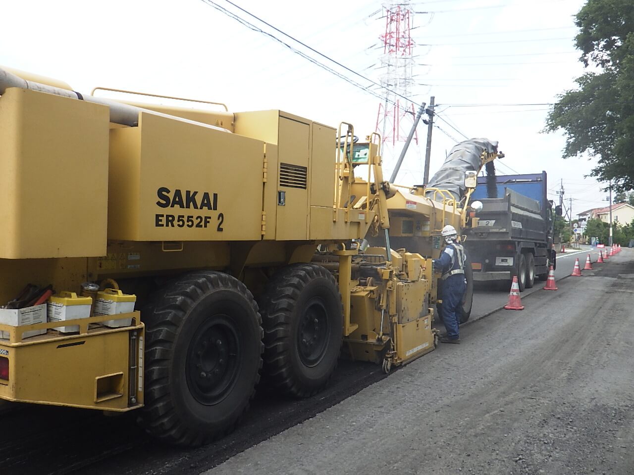 道路工事写真4